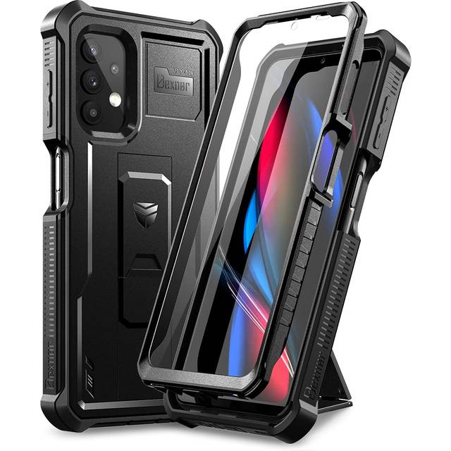 Case for Samsung Galaxy A32 5G with Built-in Screen Protector Military Grade Armour Heavy Duty 360 Full Body Shockproof Bumper Protection Cover with