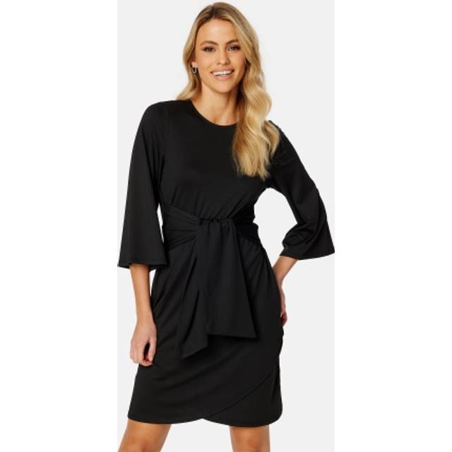 Happy Holly Petra tie dress Black 36/38