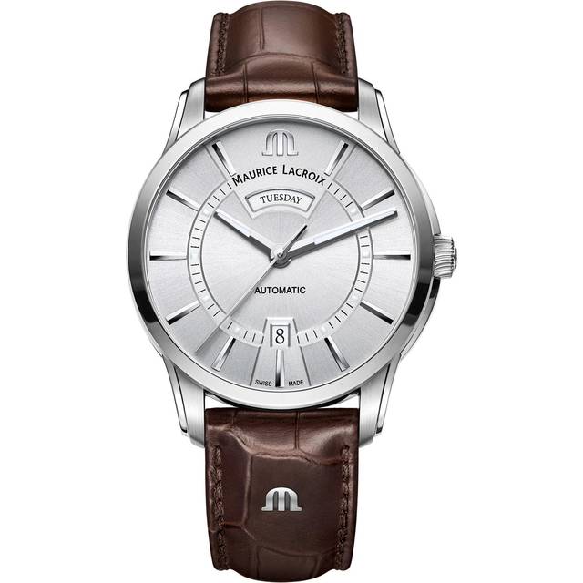 Maurice Lacroix Watch Les Classiques Date Mens - Silver