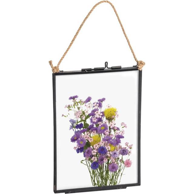 5" x 7" Black Hanging Metal Photo Frame