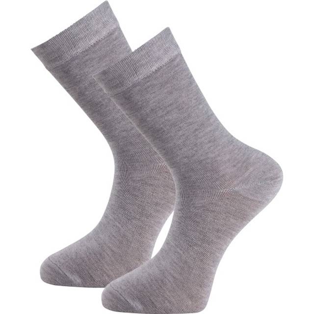Trofe Bamboo Socks 2-pack - Grey - Strl 39/42