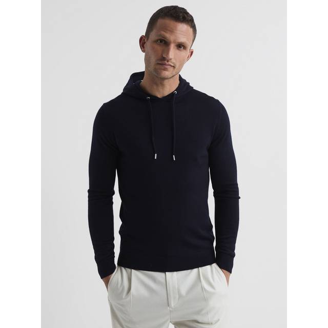 Reiss Holland Merino Wool Hoodie