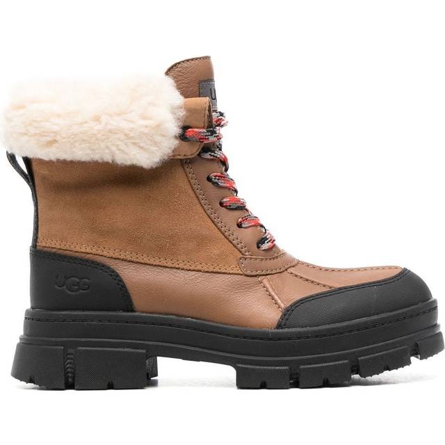 UGG - Adirondack III lace-up boots - women - Leather - 10 - Brown