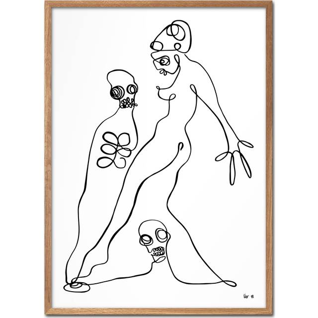 Poster & Frame Dare to win Plakat - 70x100 cm Affischer Från Magasin - Flerfarvet (70x100 cm)