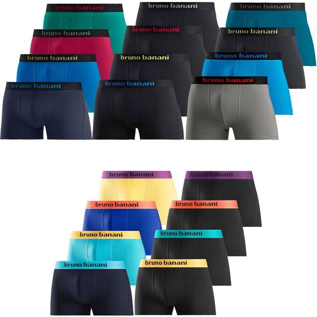 Bruno Banani Pack of 4 Boxer Shorts - Navy