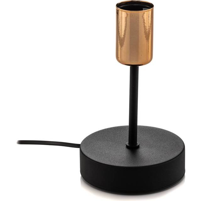 Helam Tube Table Lamp Black, Copper 12cm