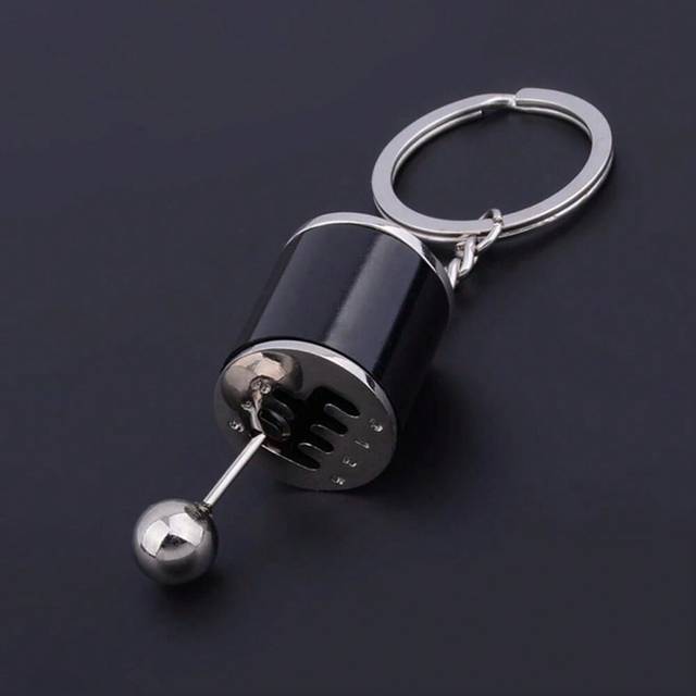 Mini Turbo Turboladdare Nyckelkedjor Bil-styling Nyckelring Verktyg Hänge Nyckelkedjor Stick Knoppar Nyckelring Metall Nyckelring - Svart (En-Storlek)