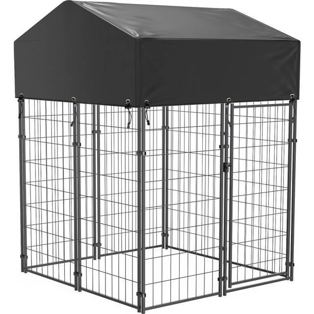 Heavy Duty Durable Dog Kennel Pet Metal Cage Dog Outdoor Crate