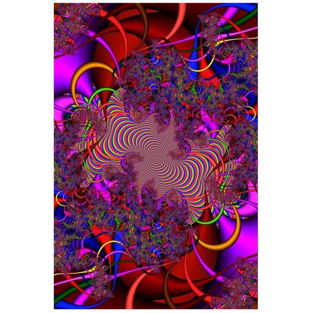 Multicolored Abstract Poster Print by Paul Sale, 26 x 38 - Large