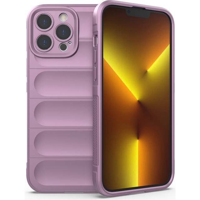 iPhone 13 Pro Max Skal Shockproof Rugged TPU - Lila