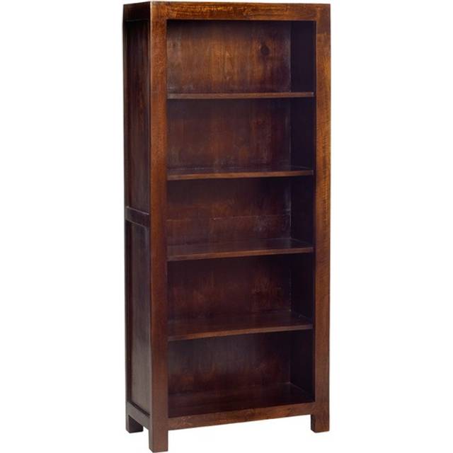 Dakota Dark Mango Wood Bookcase