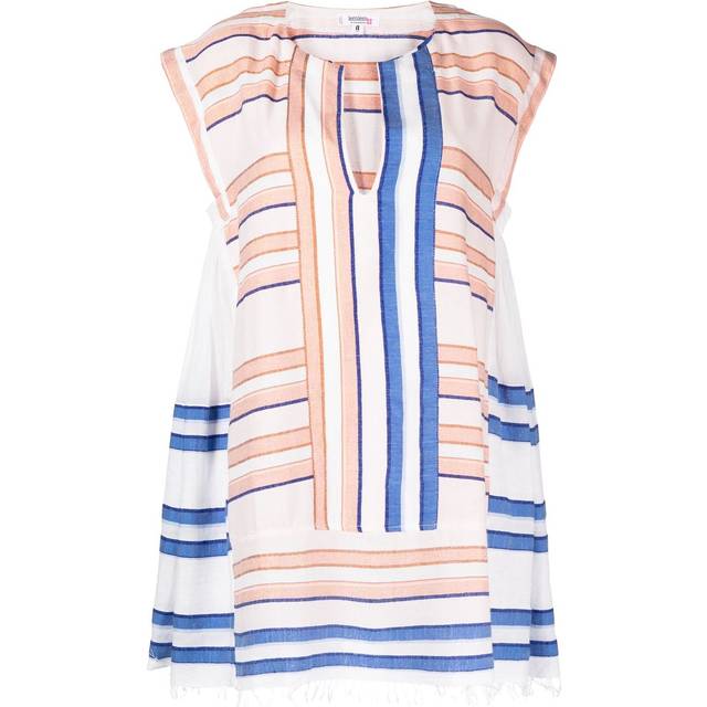 lemlem - Eskedar stripe-pattern caftan dress - women - Cotton/Acrylic - S - Multicolour