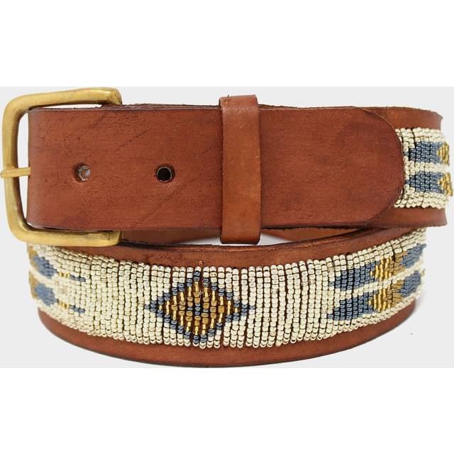 Feather Belt | Light Gold - Blue