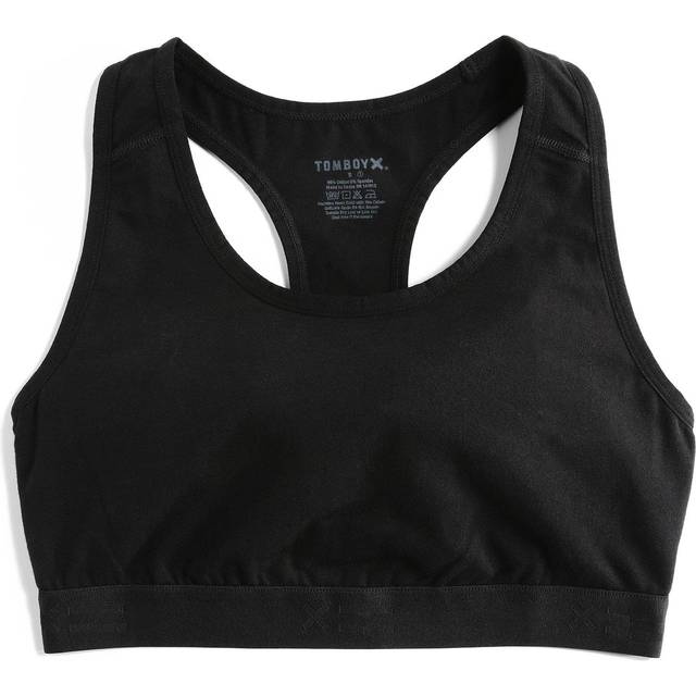 Racerback Soft Bra - X= Black - 3XS / X= Black