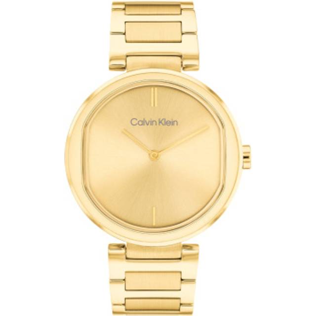 Calvin Klein Timeless Sensation 25200252 - Dam - 36 mm - Analogt - Quartz - Mineralglas - Gold (16 mm)