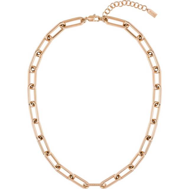 BOSS Tessa Ladies' Rose Gold Tone Necklace