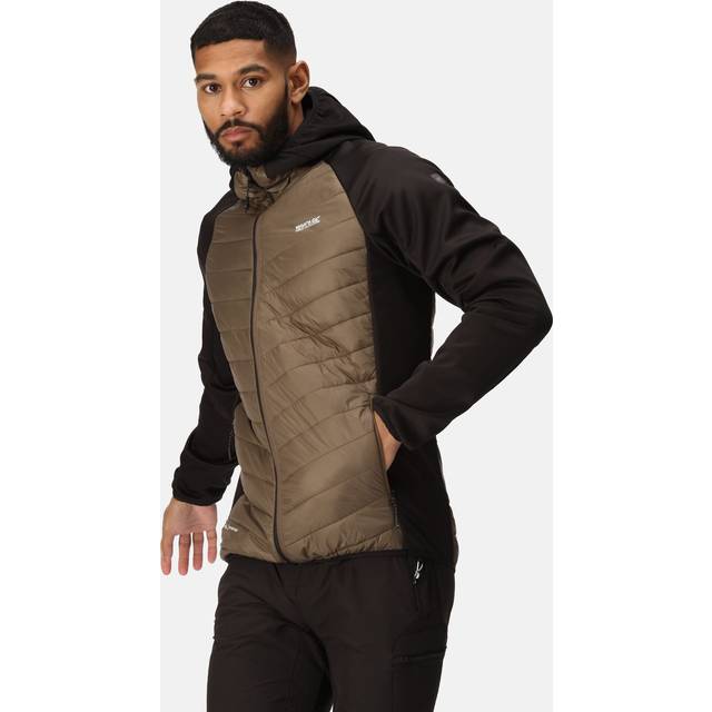 Regatta Andreson VIII Hybrid Jacket: Crocodile/Black: XXL Size: XXL, C
