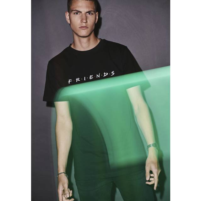 Merchcode MT Friends Logo Tee Black / L T-shirt