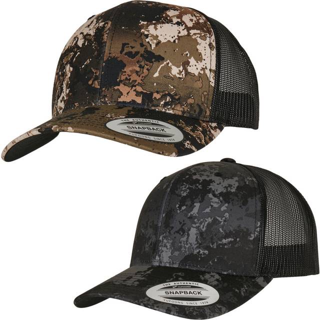 YP Classics® Veil Cam Retro Trucker Cap (one size poseidon black)