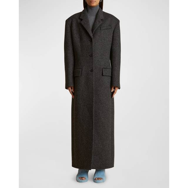 Khaite Bontin wool-blend coat - grey (UK 14)