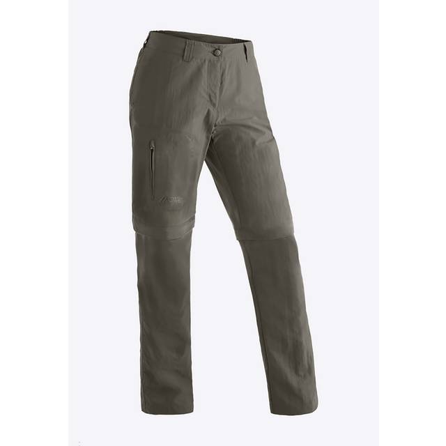 Maier Sports Nicole Zip Off Pant - Konverterbara vandringsbyxa - Dam Teak 38 - Regular