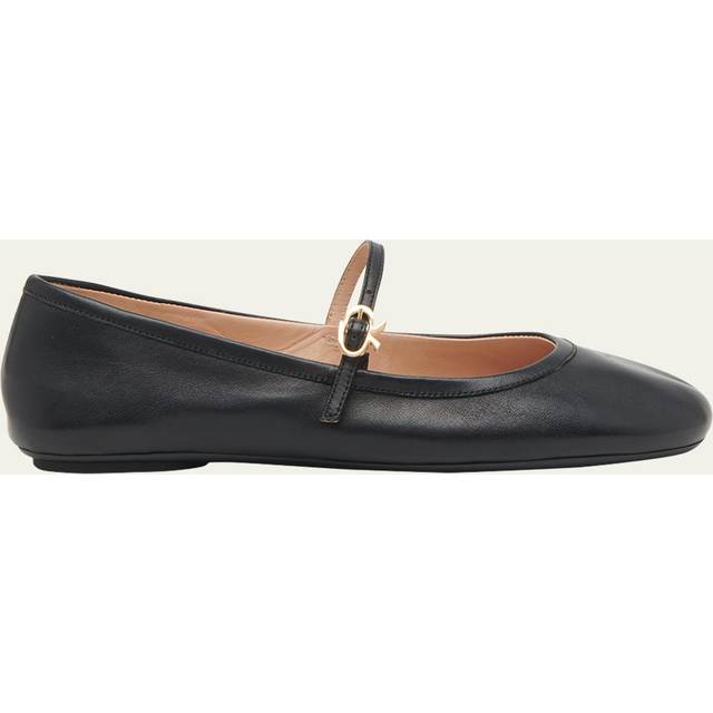 5mm Carla Leather Ballerina Flats