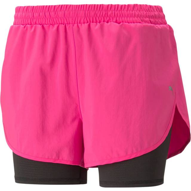 Puma Run Favorite Woven 2in1 3in Running Shorts Women - pink
