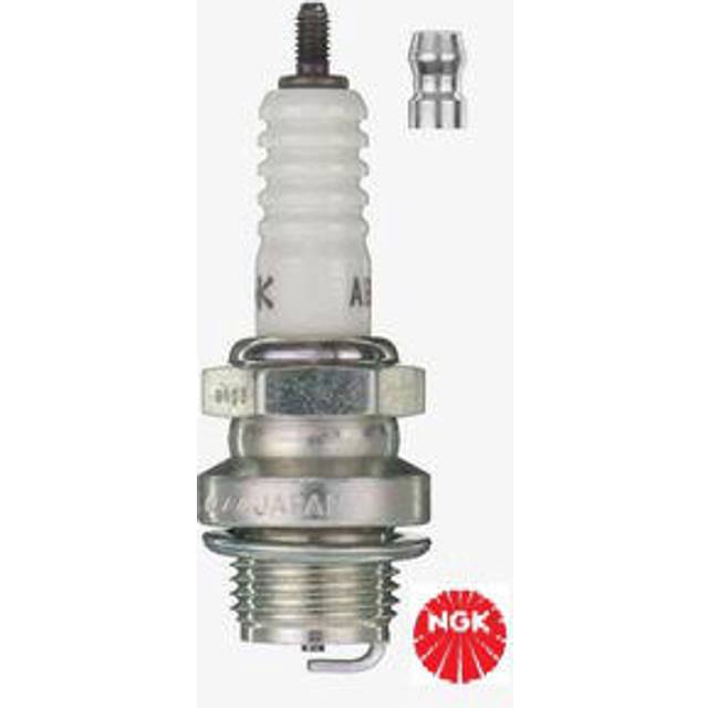 Motorcycle spark plug NGK AB6 10pz - Argenté