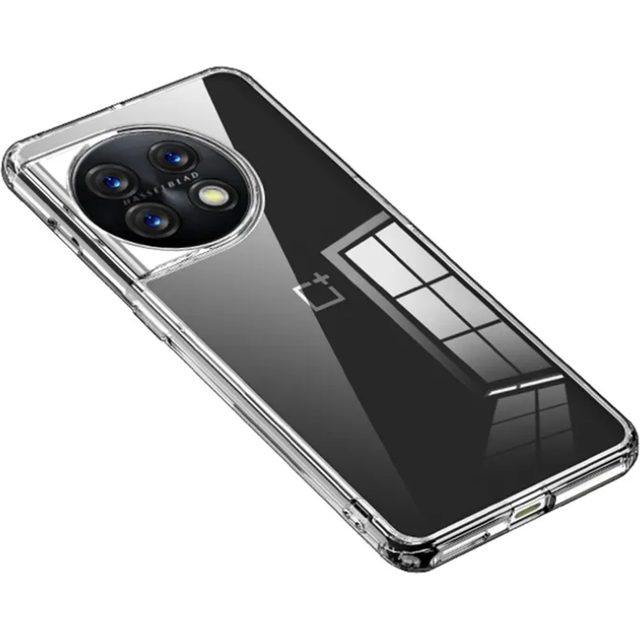OnePlus 11 5G Mobilskal DropProof Hybrid TPU - Clear