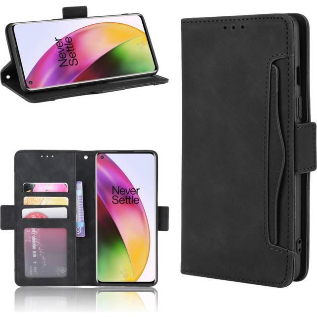 Oneplus 8 Plånboksfodral PU-Läder 6-FACK Winston V3