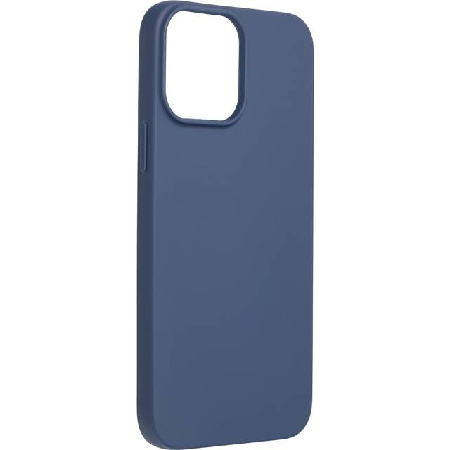 Forcell Mjukt Silikon Matt Skal till iPhone 13 PRO MAX MÃ¶rkblÃ¥