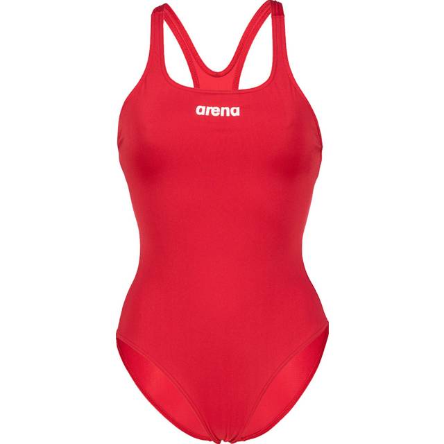 Arena Women's Team Swimsuit Pro Solid Swimsuit, Red, Size 8, Women