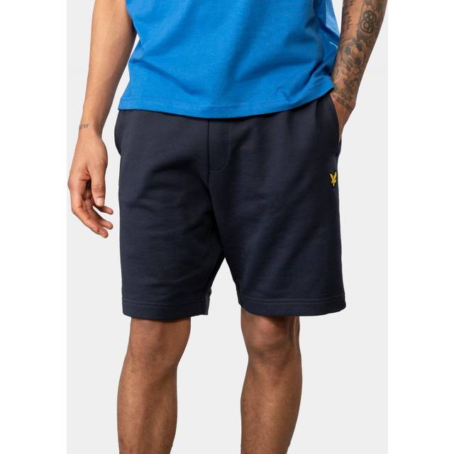 Lyle & Scott, Shorts, Herr, L, Mitt Botten Svett Kort - blue (L)