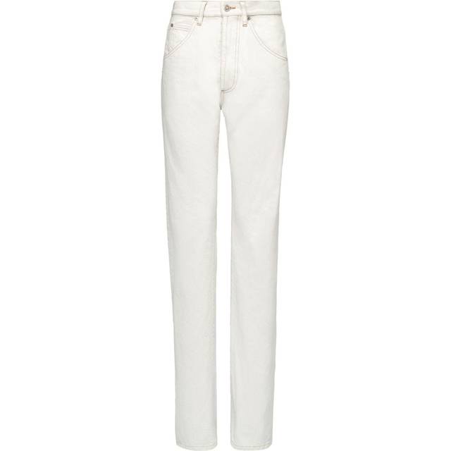 Maison Margiela - Memory Of straight-leg jeans - women - Cotton - 24 - White