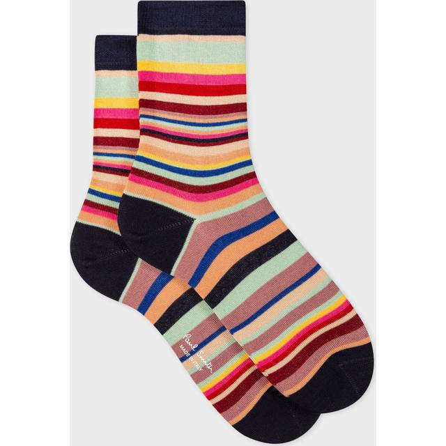 Paul Smith - Blue Whoopi Stripe Socks OS