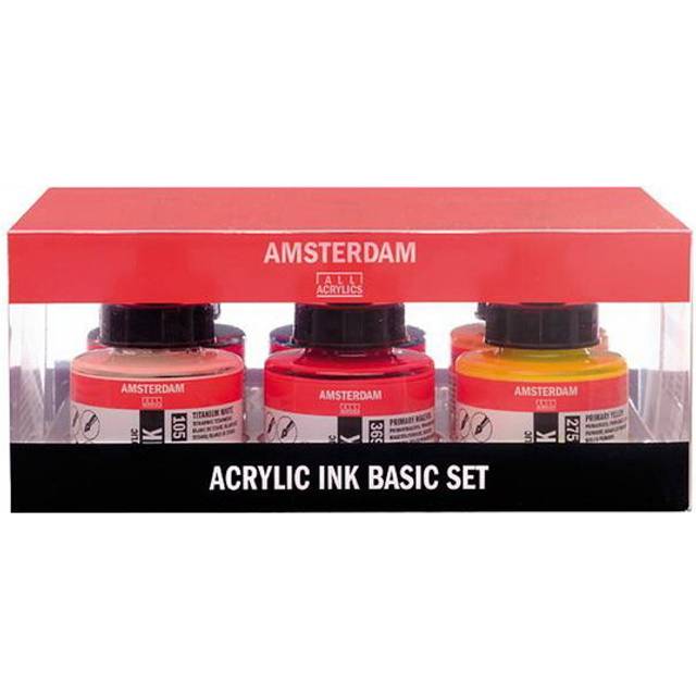 Amsterdam Ink Basic Set 6p