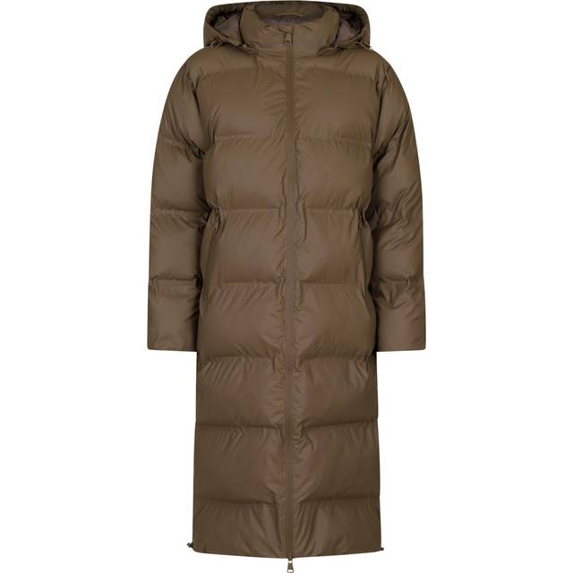 Neo Noir Viviana Puffer Jacket - Dark Taupe