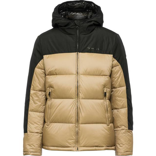 Champion Hooded Down Jacket 219190 Beige Regular Fit XL