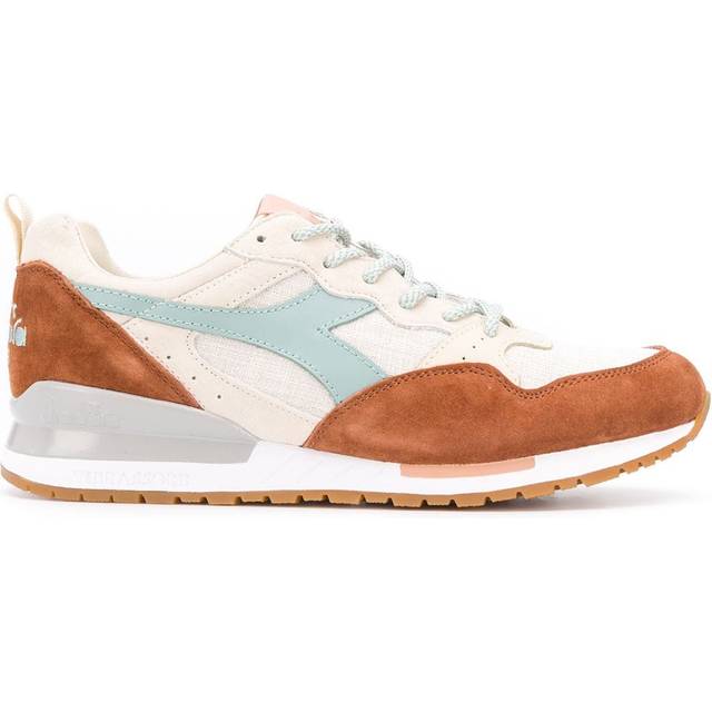 Diadora - colour block sneakers - men - Leather/Suede/Rubber/Fabric/Fabric - 10 - Neutrals