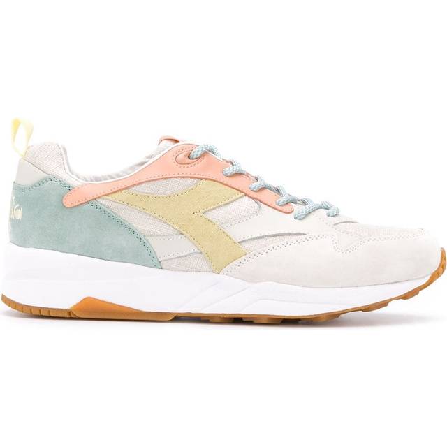 Diadora - colour block sneakers - men - Leather/Suede/Rubber/Fabric/Fabric - 8.5 - Neutrals
