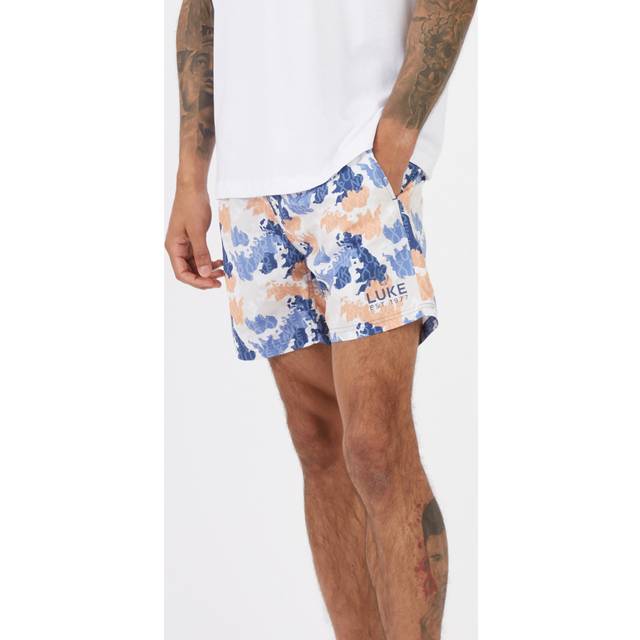 Men's luke 1977 palma swim shorts in orange
