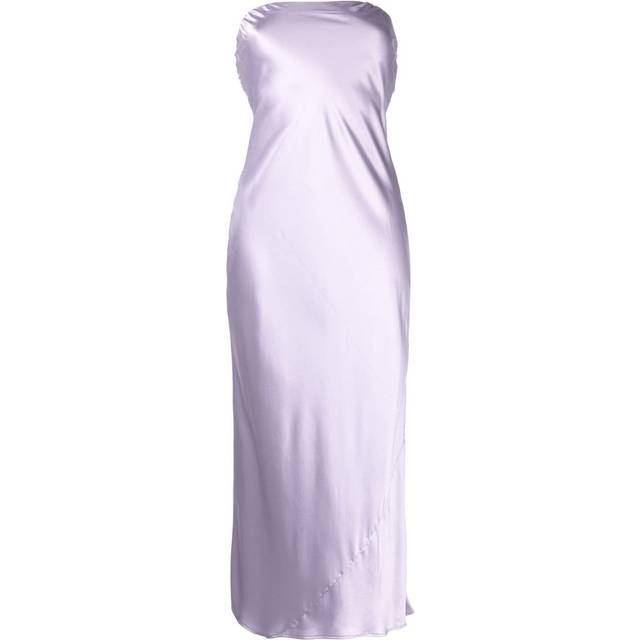 Reformation - Joana silk midi dress - women - Silk/Viscose - L - Purple