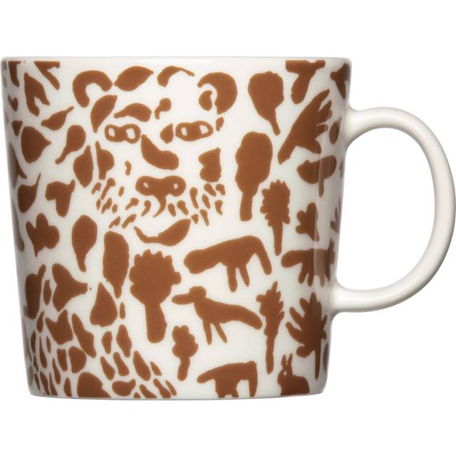 Oiva Toikka Collection Cheeta mugg 40 cl, brun
