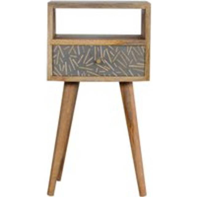 Mini Cement Chip Drawer Bedside
