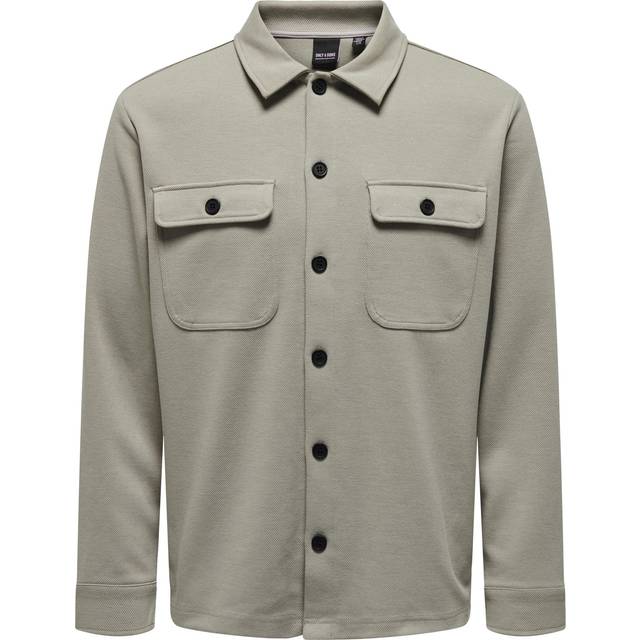 Only & Sons ONSNEWKODYL OVERSHIRT SWEAT Grå