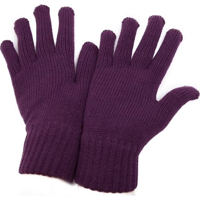CLEARANCE - Womens Winter Gloves - Burgundy - one size