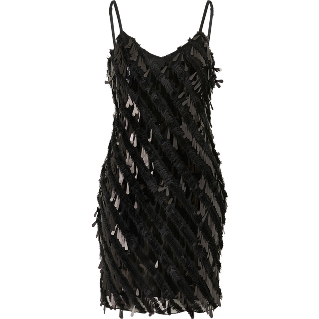 Vila - Vimarry S/l Sequin Mini Dress - Kjoler til hende - Black - 36