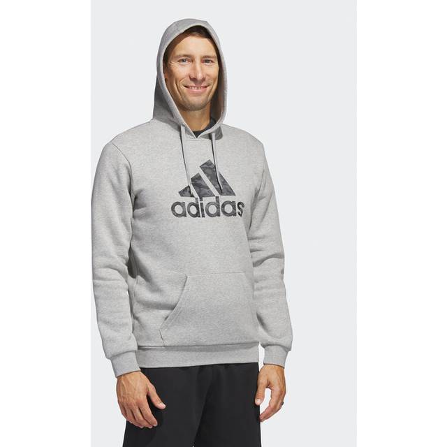 Adidas - M Camo Mgreyh - Hoodie - grey - XXL - 70% Cotton, 30% Polyester,Sweat