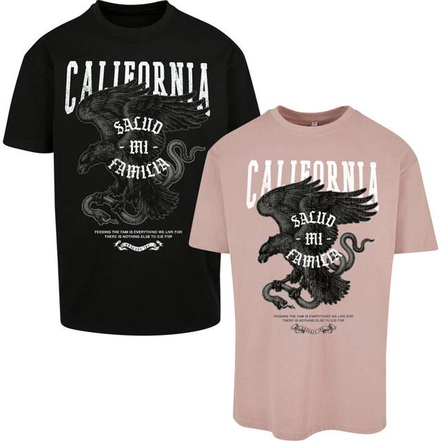 Oversized T-shirt Mister Tee La Familia GT - Noir - 5XL