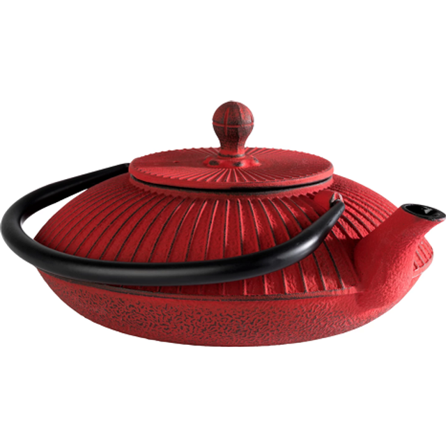 APS Asia Teapot Red 195 x 180mm